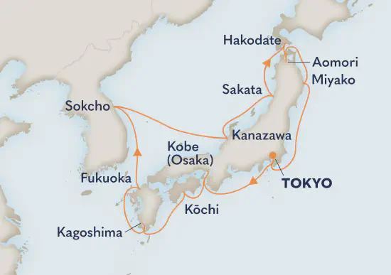 Croisière au Japon et cerisiers en fleurs 9 avril 2028 Croisière au Japon et cerisiers en fleurs 9 avril 2028