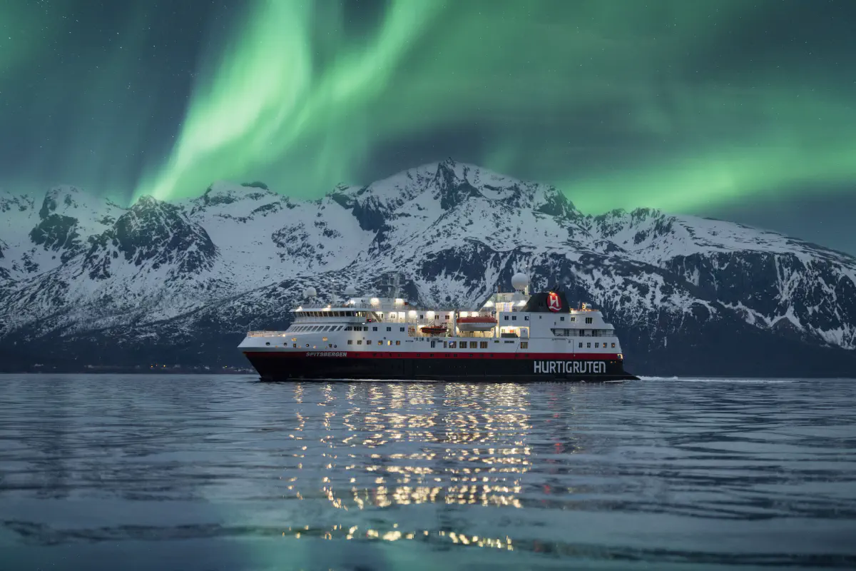 Croisières aurores boreales Hurtigruten, © Hurtigruten - Hege Abrahamsen