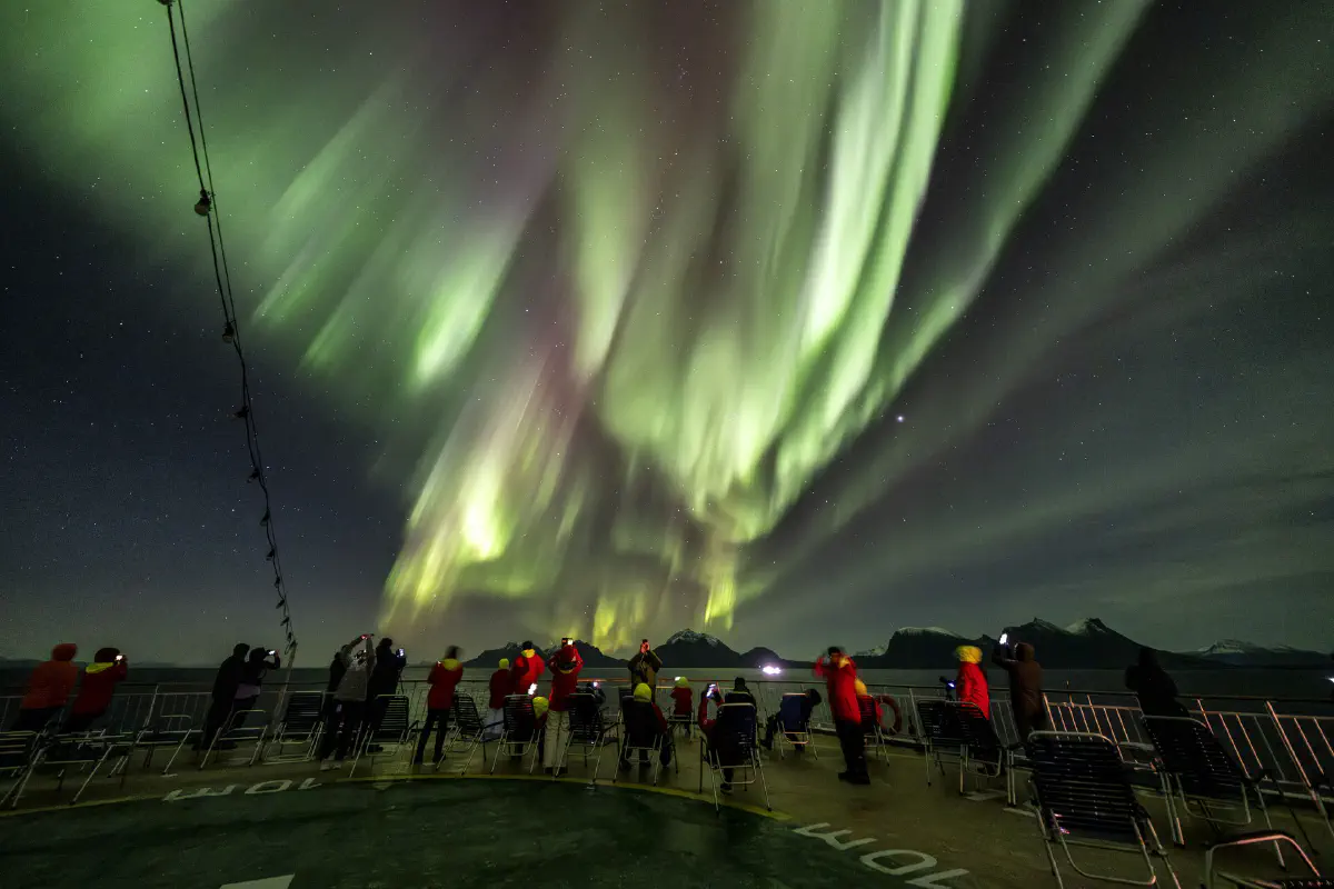 Croisières aurores boreales Hurtigruten, © Hurtigruten - Tommy Simonsen