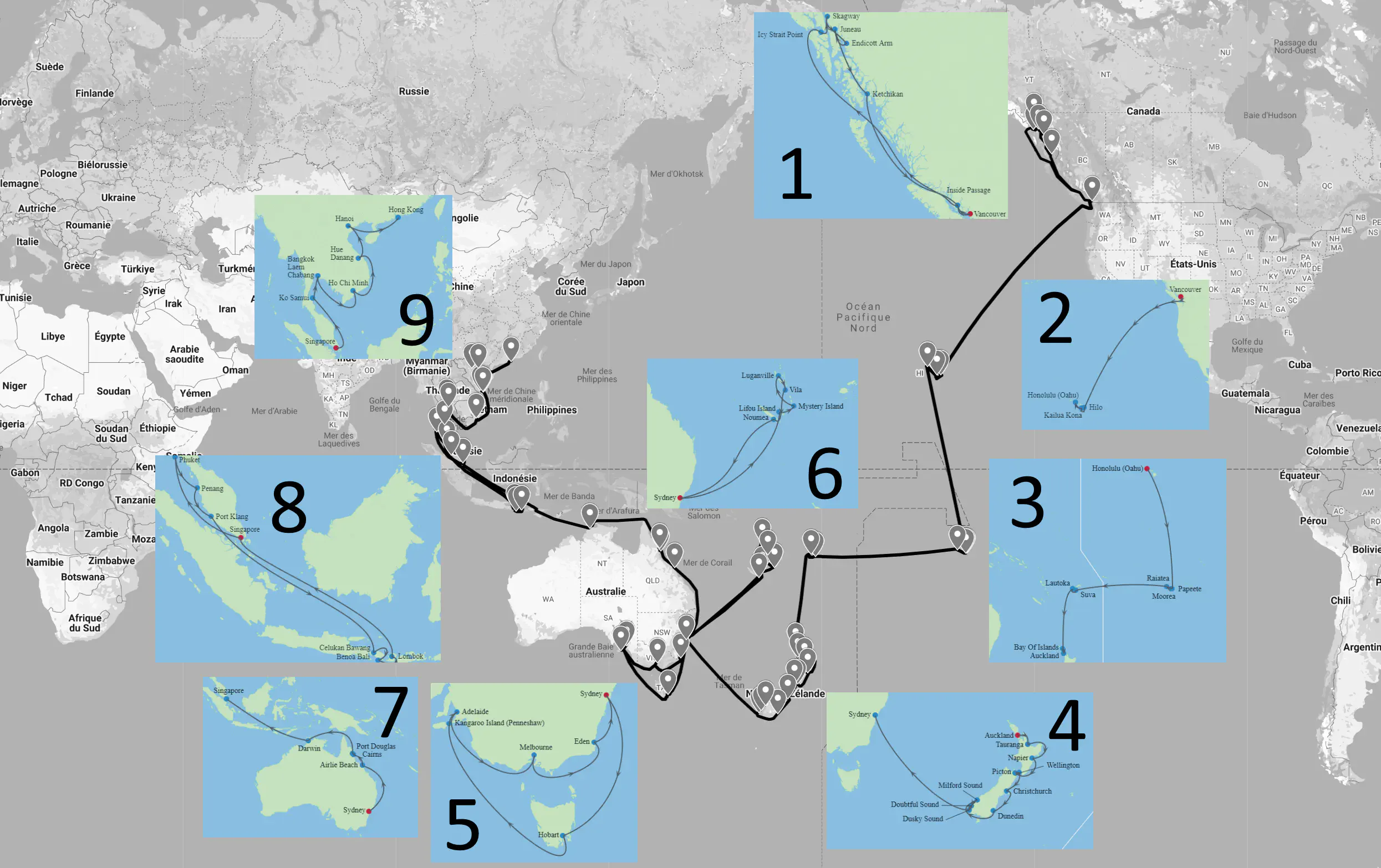 Croisière autour du monde 2026 de Celebrity, © Celebrity