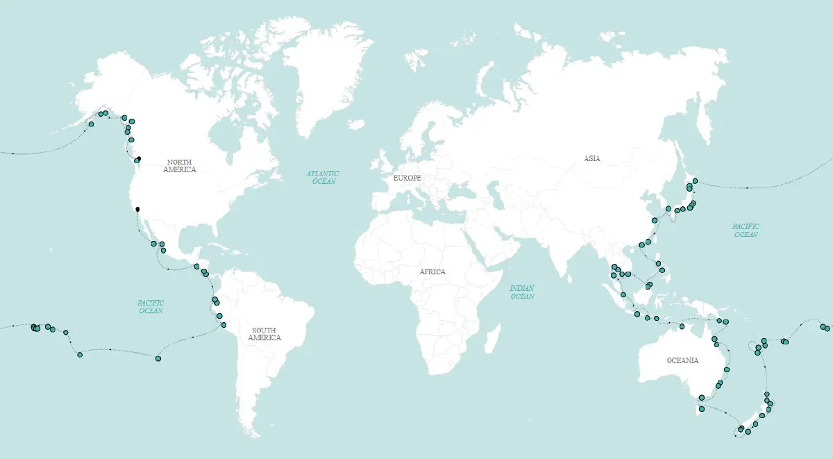 Cliquez sur l'image pour agrandrir - Croisière autour du monde 2027 de Crystal, © Crystal Cruises